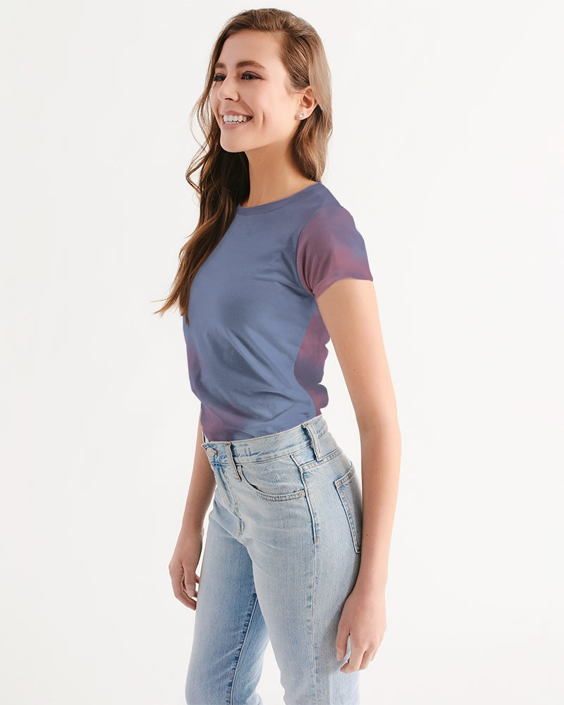 Sky bright Women's All-Over Print Tee