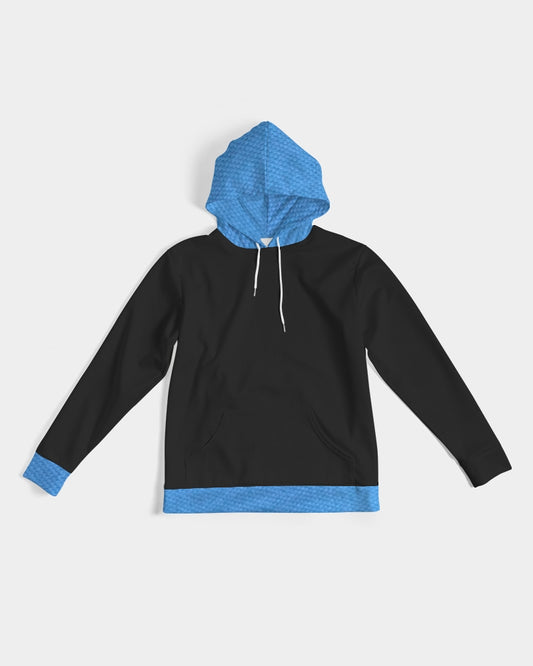 Black Deluxe texture Men's All-Over Print Hoodie