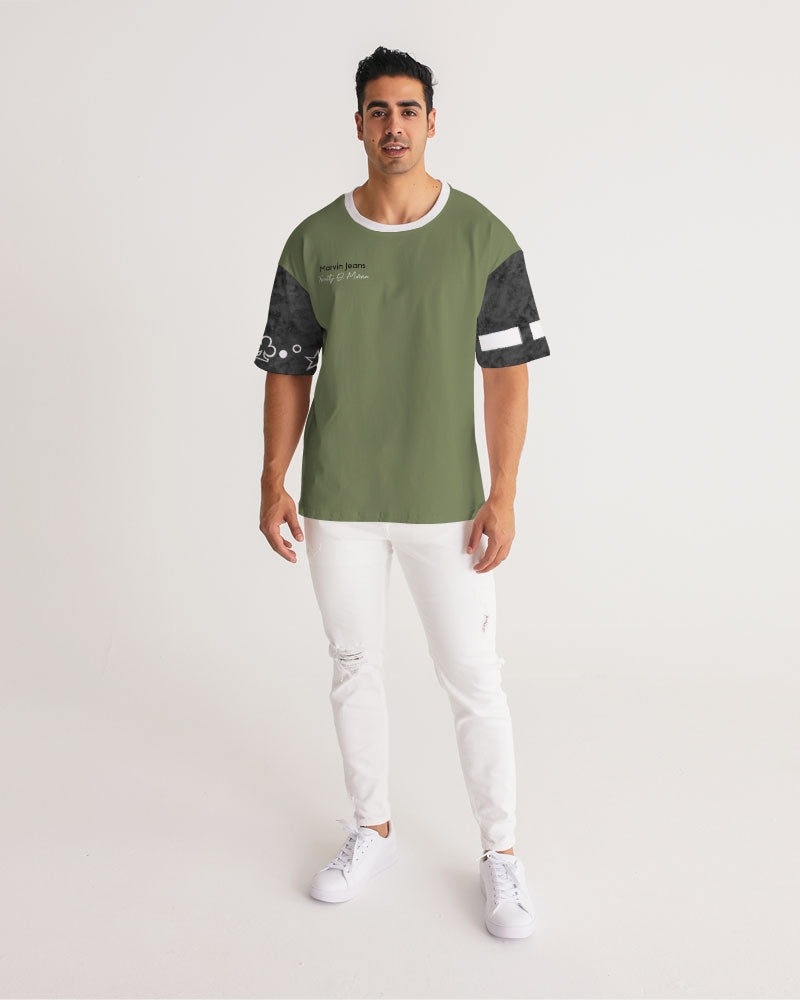 "It's the BRAND for me" Men's All-Over Print Premium Heavyweight Tee