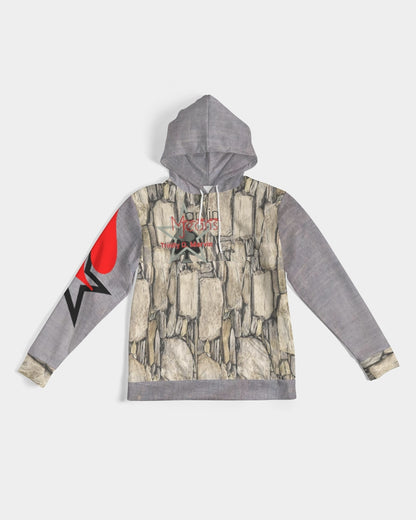 Stone grey  Men's All-Over Print Hoodie