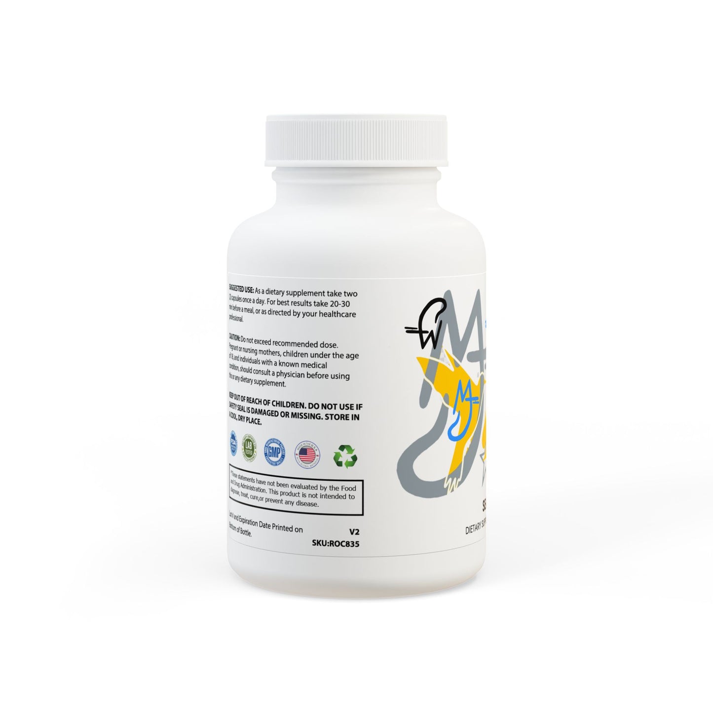 Trinity D. Sea Moss Supplement (60 Capsules)