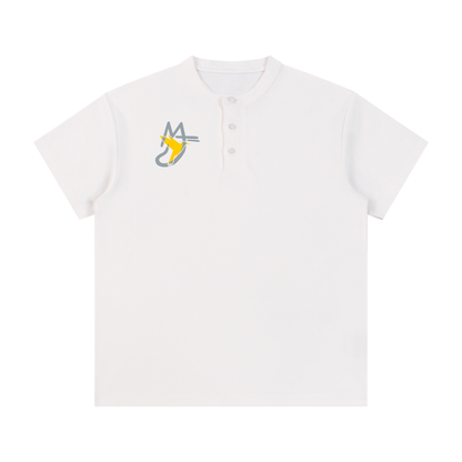 Short Sleeve Henley Shirt