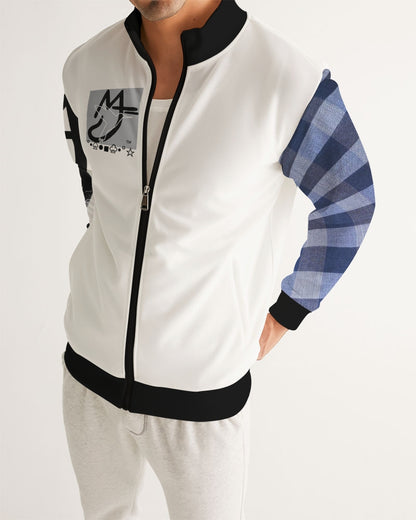 MJ black  Men's All-Over Print Track Jacket
