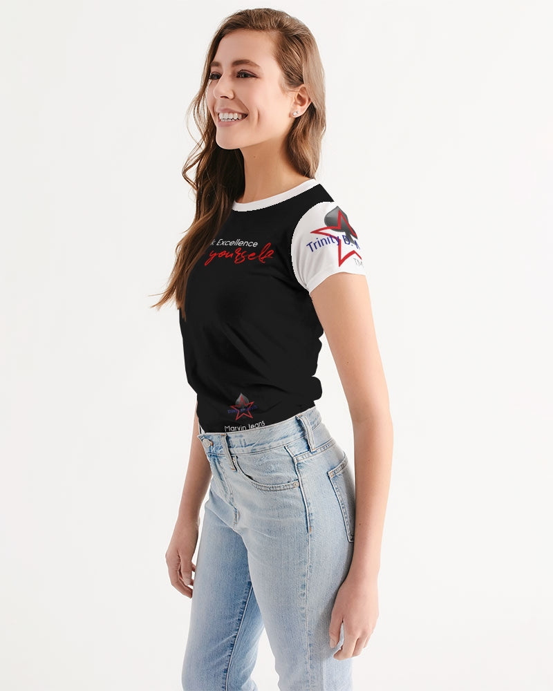 Black Excellence Women's All-Over Print Tee