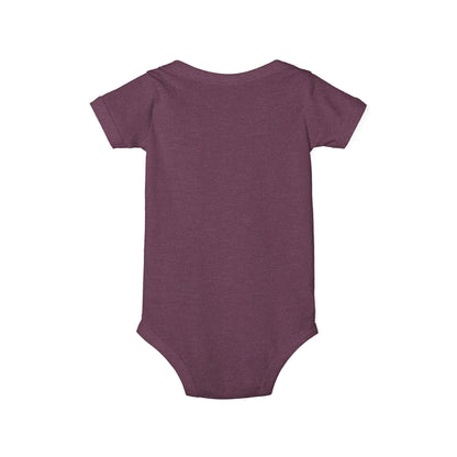 Trinity Cute Infant Jersey One Piece with Personalized Design, Baby Bodysuit, Newborn Gift, Baby Shower Present, Playtime Outfit