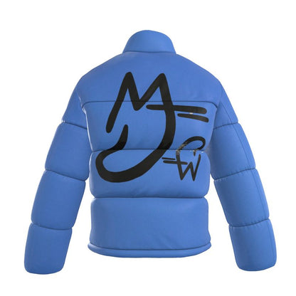 Kingly Blue puffer jacket