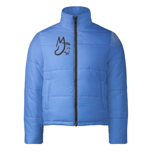 Kingly Blue puffer jacket