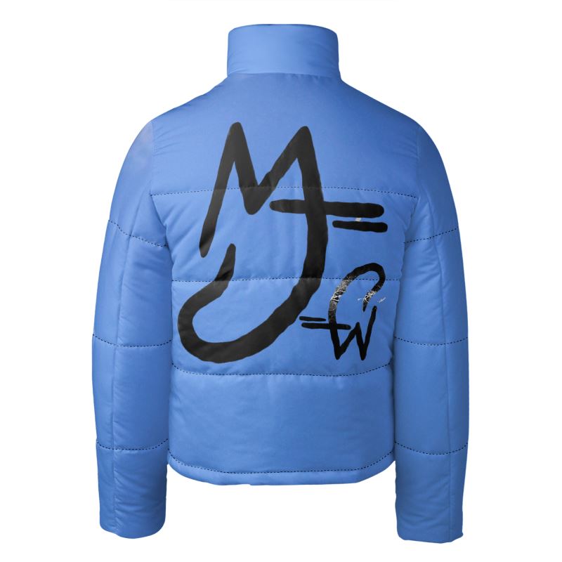 Kingly Blue puffer jacket