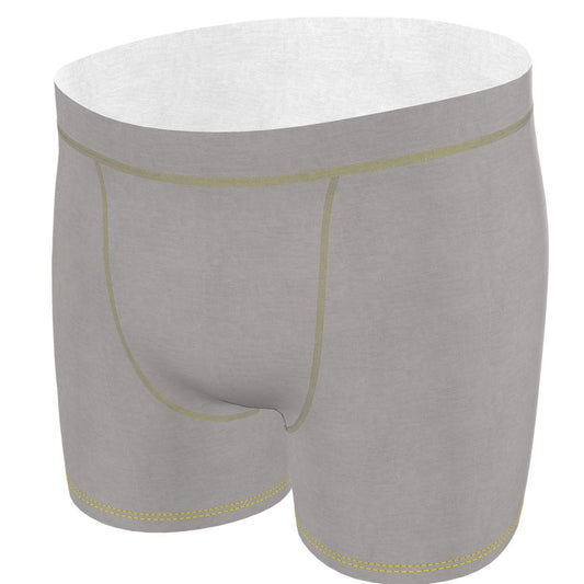 Light Grey Cut & Sew Boxer Briefs