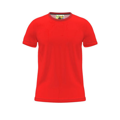 British Red Cut and Sew All Over Print T-Shirt