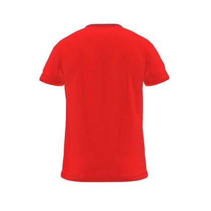 British Red Cut and Sew All Over Print T-Shirt