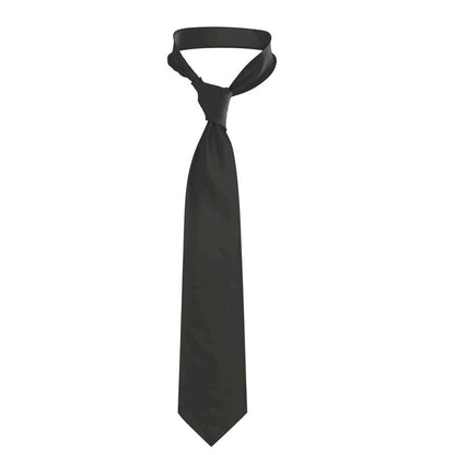 All Black Handmade Silk Tie