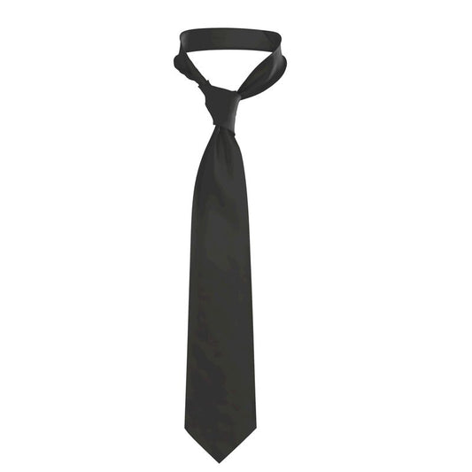 All Black Handmade Silk Tie