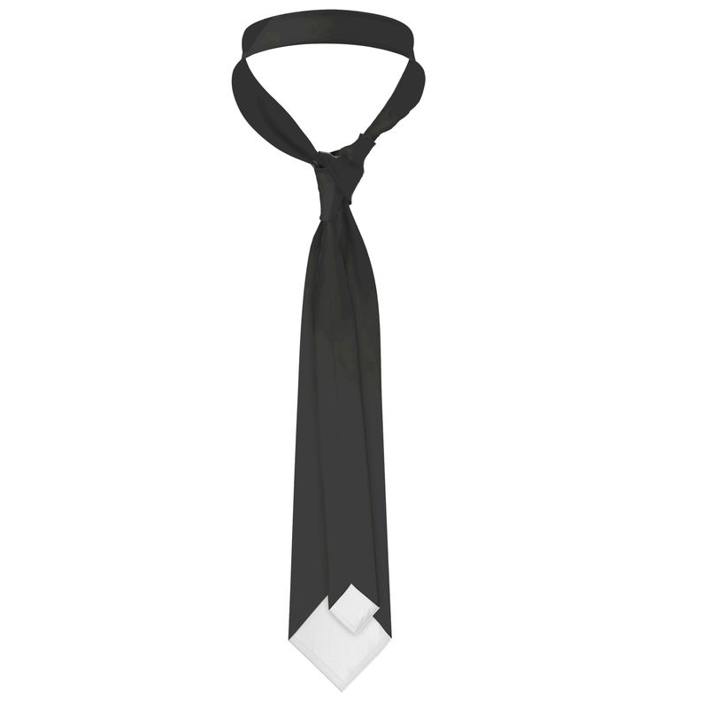 All Black Handmade Silk Tie