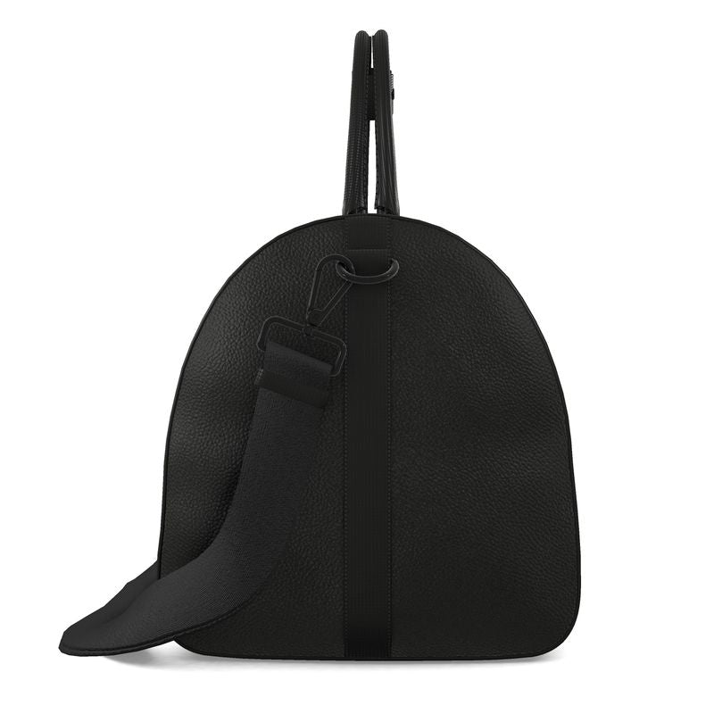 All Black Luxury Designer Duffle Bag