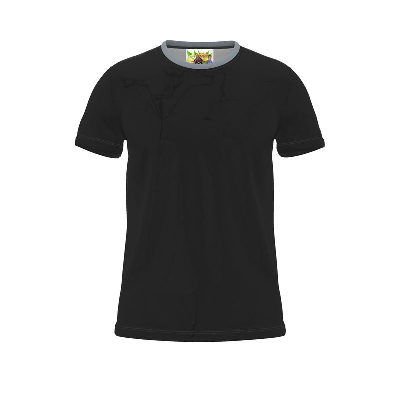 Black Cut And Sew T-shirt