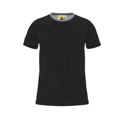 Black Cut And Sew T-shirt