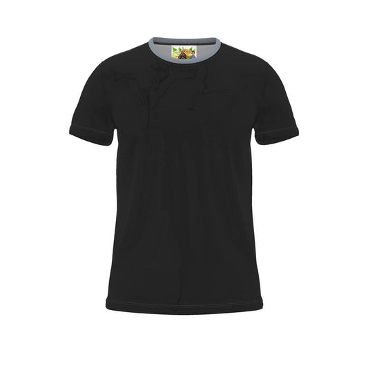 Black Cut And Sew T-shirt