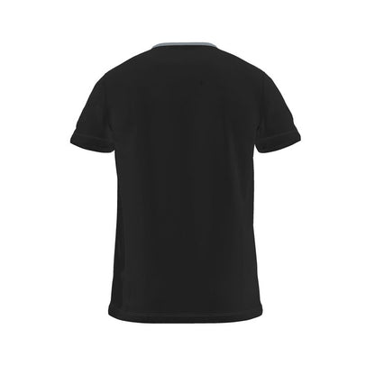 Black Cut And Sew T-shirt