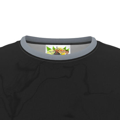 Black Cut And Sew T-shirt
