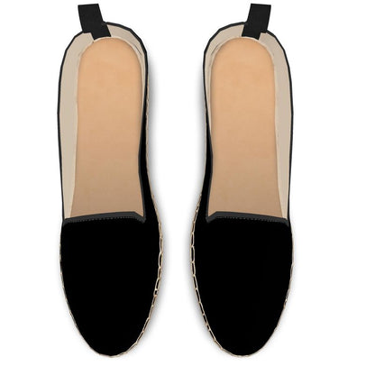 Black Loafer Espadrilles