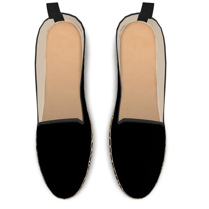 Black Loafer Espadrilles