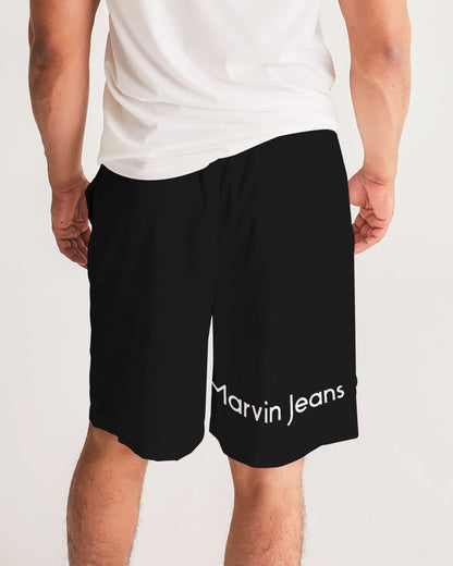 Black Excellence Men's All-Over Print Jogger Shorts