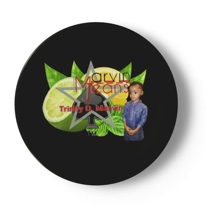 Lemon Lime Black China plates