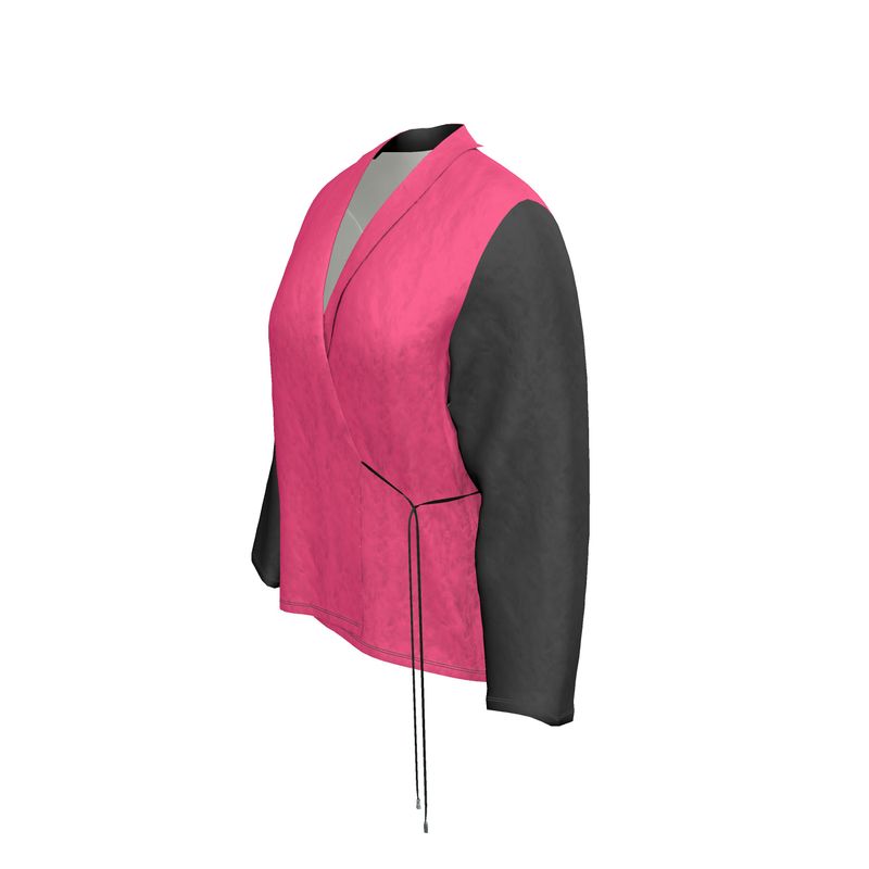 Lemon Lime candy Luxury Wrap Blazer collection