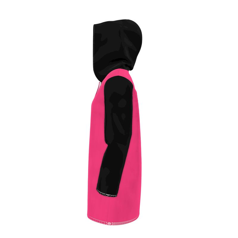 Lemon Lime candy Luxury Womens Hooded Rain Jacket collection