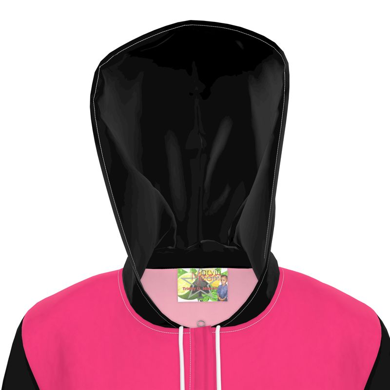 Lemon Lime candy Luxury Womens Hooded Rain Jacket collection