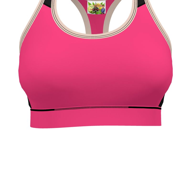 Lemon Lime candy Luxury Sports Bra collection