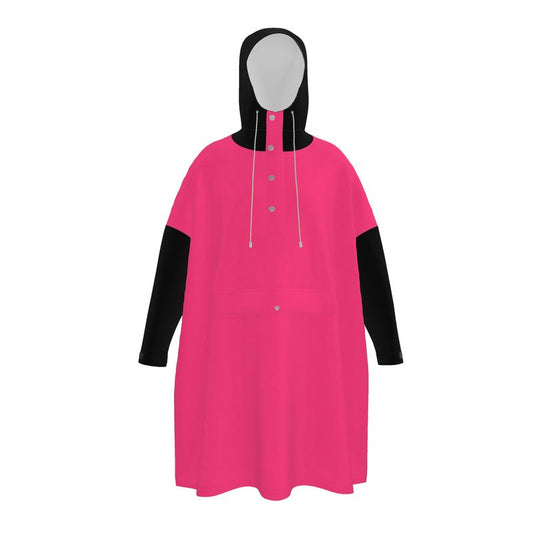Lemon Lime candy Luxury Pullover Rain Poncho