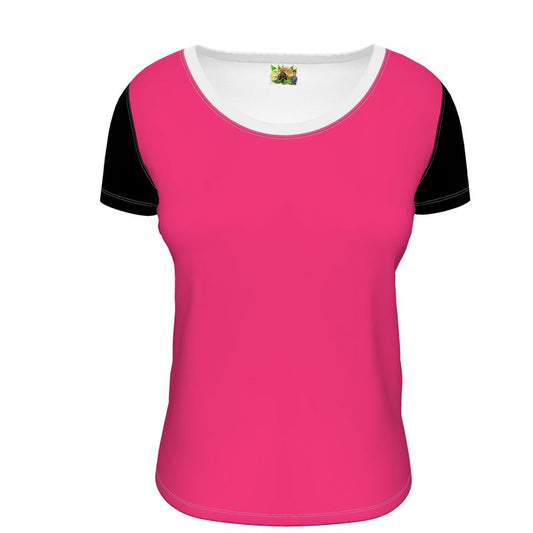 Lemon Lime candy Luxury Ladies Scoop Neck T-Shirt collection