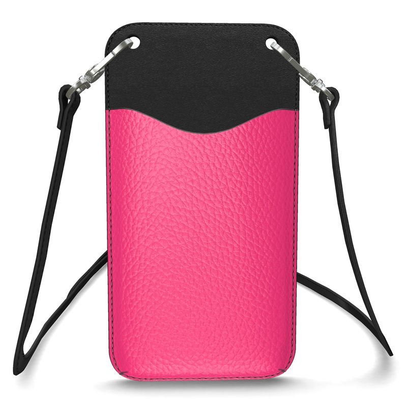 Lemon Lime candy Luxury Leather Phone Case With Strap collection