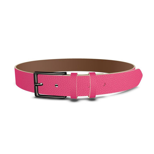Lemon Lime candy Luxury Leather Belt collection