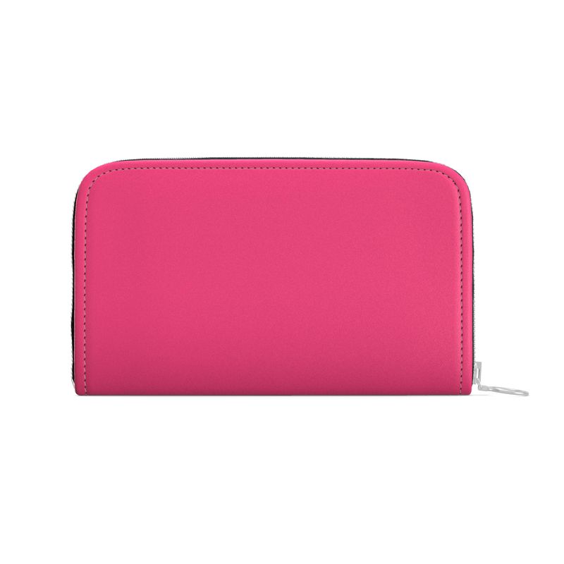Lemon Lime candy Luxury Leather Zip Wallet collection