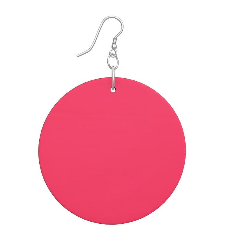 Lemon Lime candy Luxury Wooden Earrings: Organic Shape collection