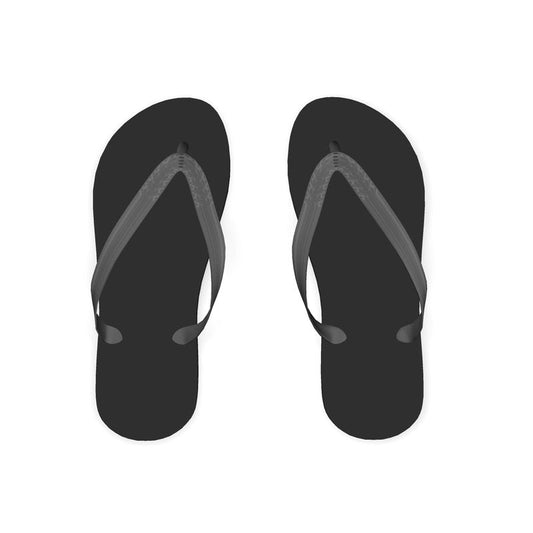 Black & grey Flip Flops