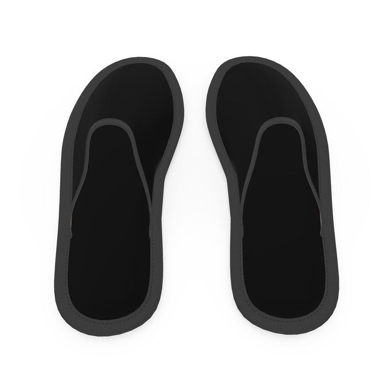 Black & grey Slippers