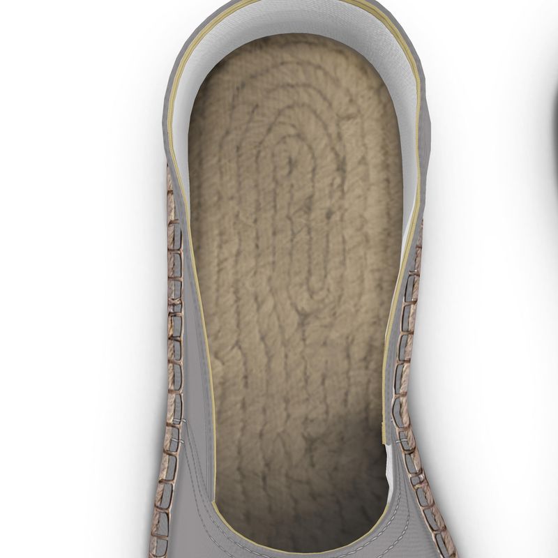 Grey Espadrilles