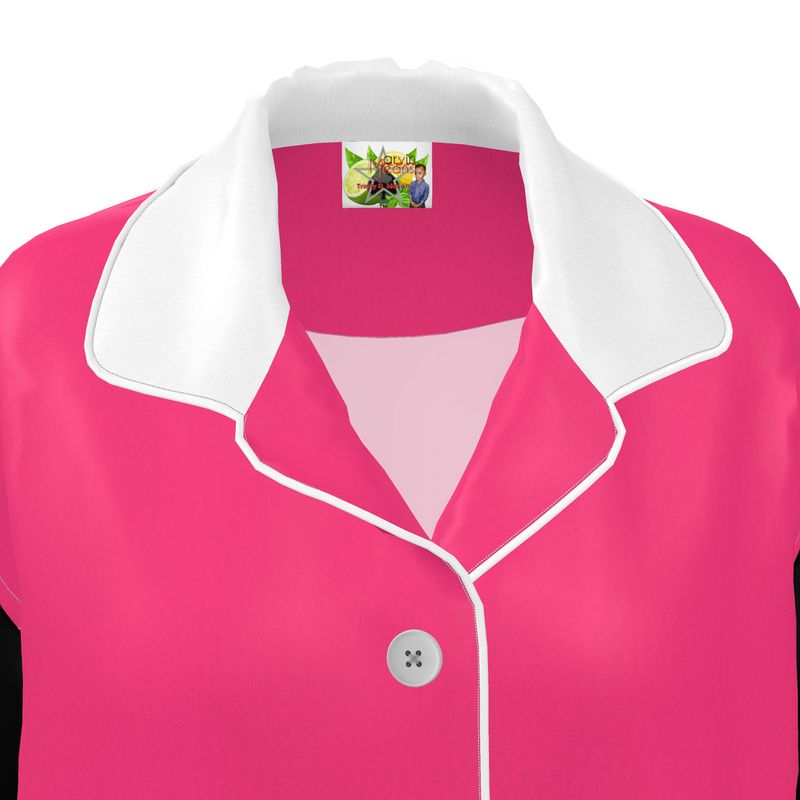 Lemon Lime candy Luxury Women's Luxury Pajama Shirt collection