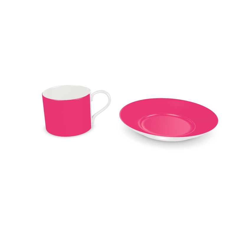 Lemon Lime candy Luxury Cup and Saucer collection