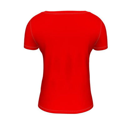 British Red Ladies Scoop Neck T-Shirt