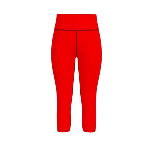 British Red Sports Leggings