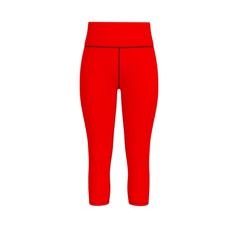 British Red Sports Leggings