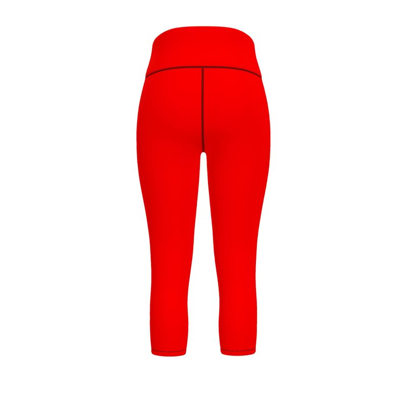 British Red Sports Leggings