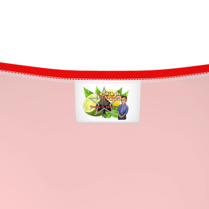 British Red Ladies Crop Top