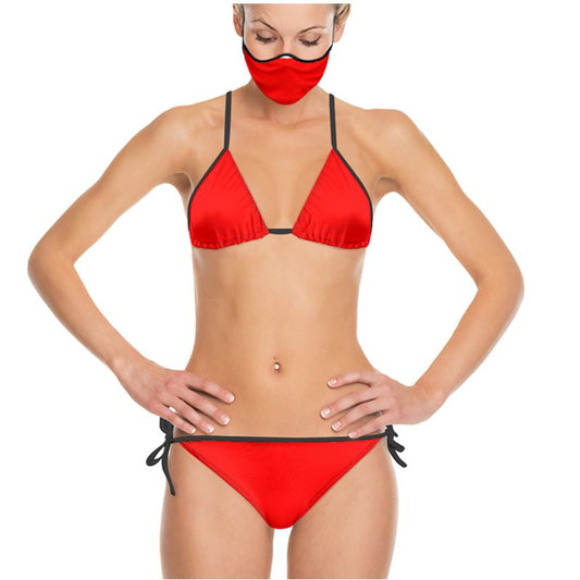 British Red Trikini