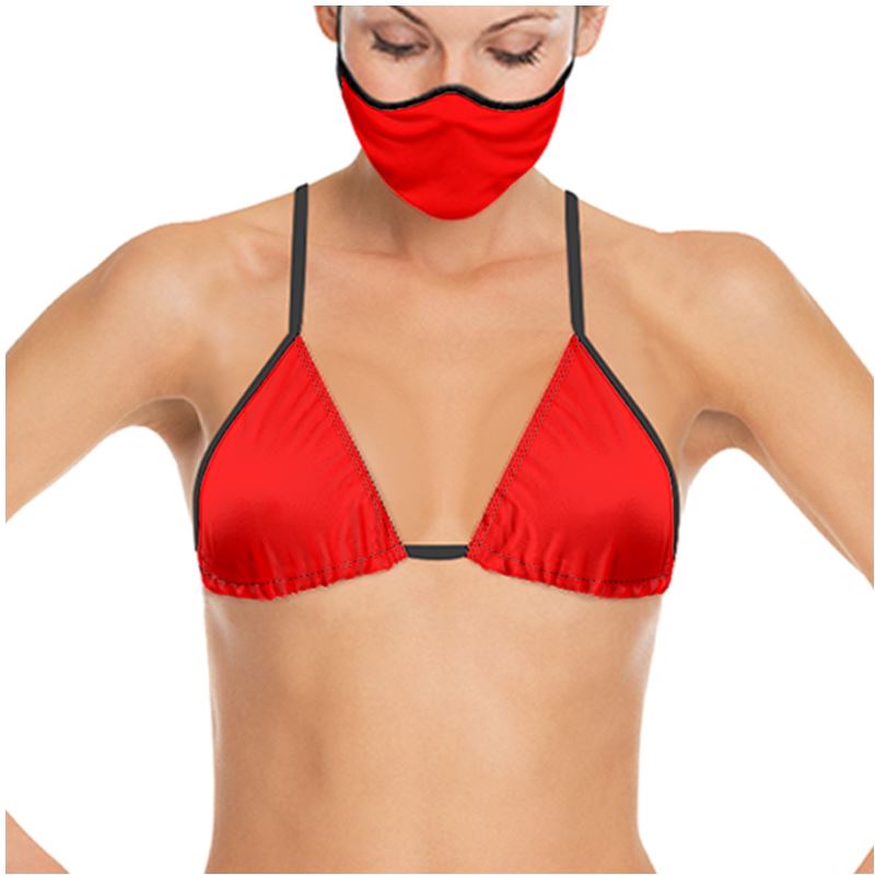 British Red Trikini